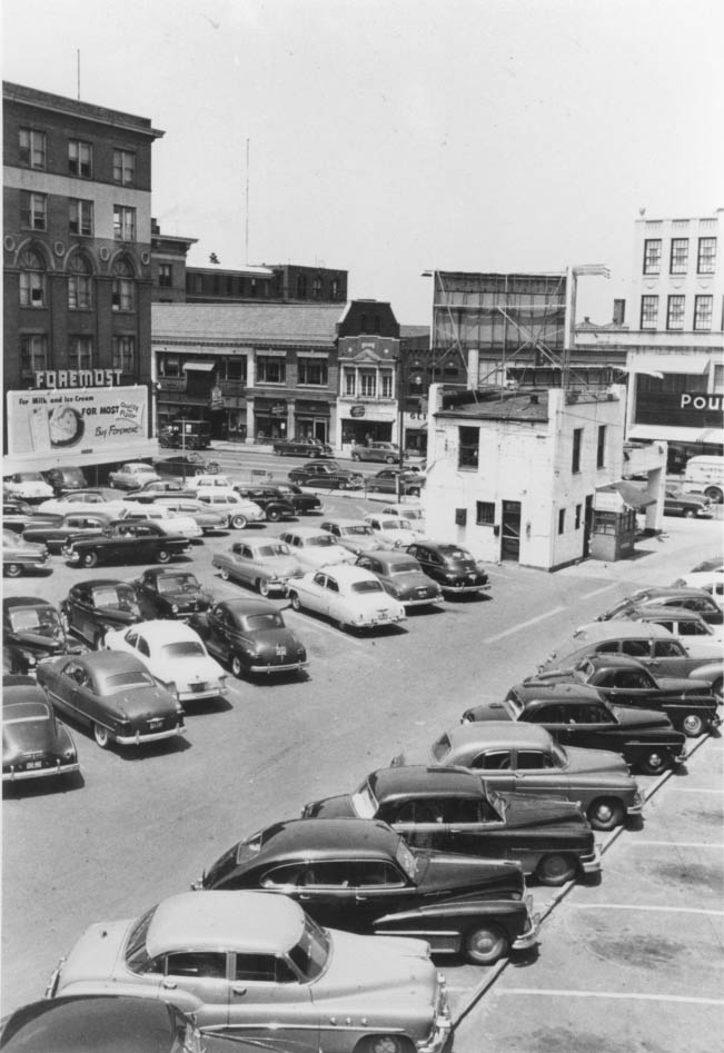 #39 Parking Lot, 1950
