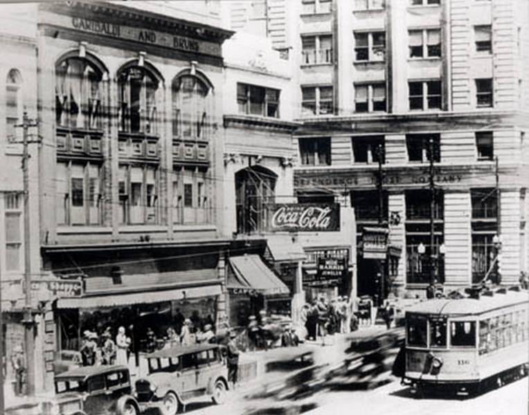 #36 Tryon Street near the Square, 1925