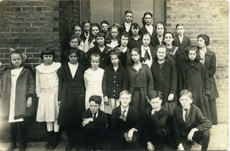 #38 Martha Auten’s Sixth Grade Class at Wesley Heights, 1923