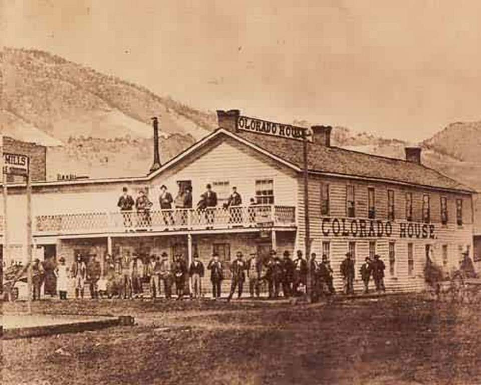 #88 The Colorado House-Northwest Corner 13th & Pearl, 1880