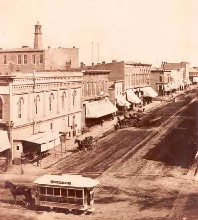 #121 Larimer Street Trolley, 1885