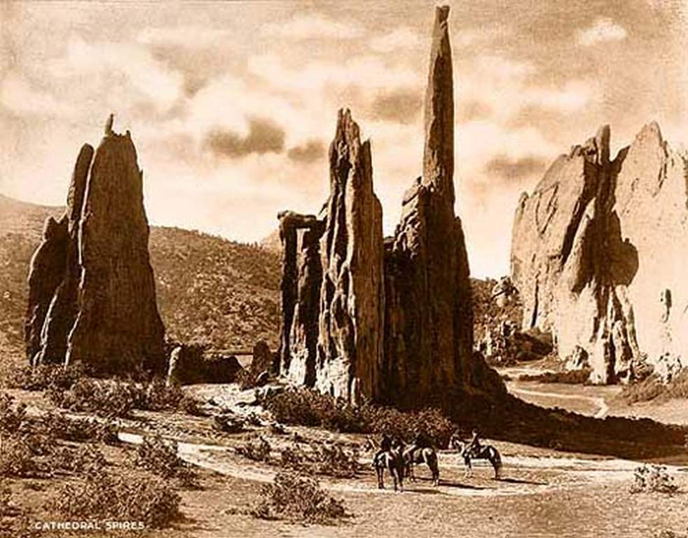 #125 Cathedral Spires – Garden of the Gods, 1885