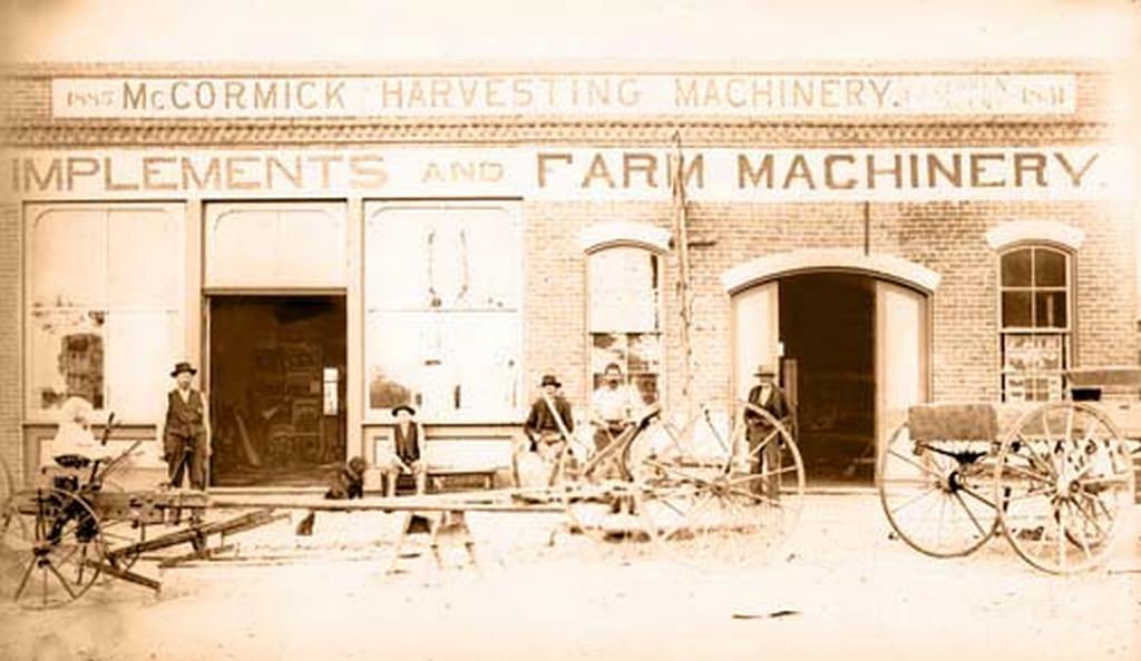 #136 Ed Perren Blacksmith and Farm Machinery, 1886