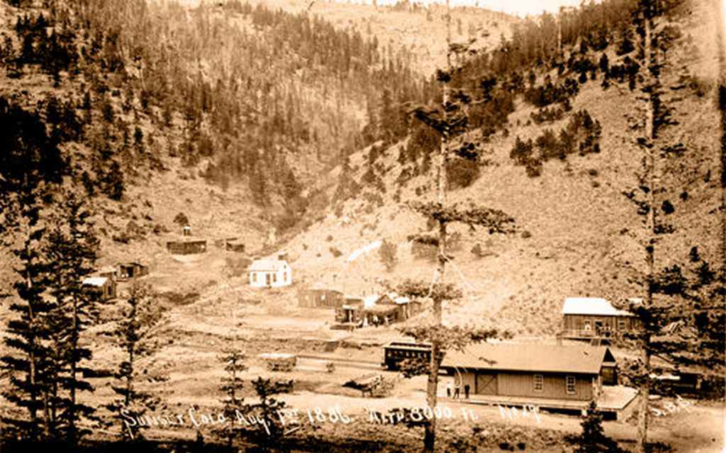 #140 Sunset, Colo. Aug. 1st, 1886