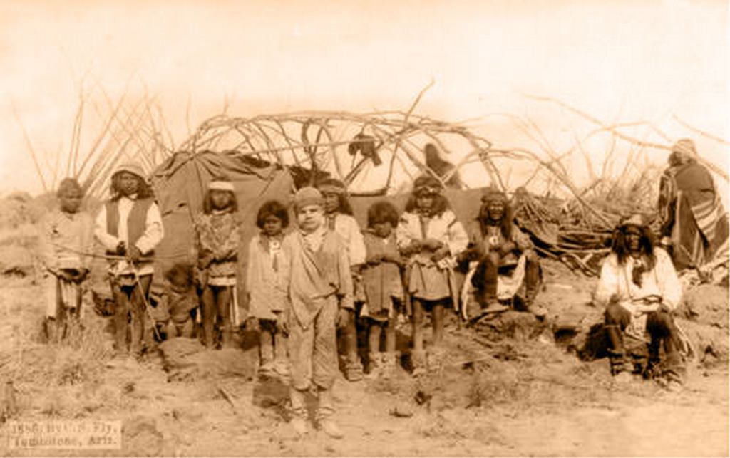 #141 Captive white boy, Santiago Jimmy” McKinn, in Geronimo’s Camp”, 1886