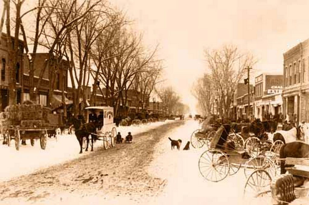 #149 Longmont Snow Day, 1888