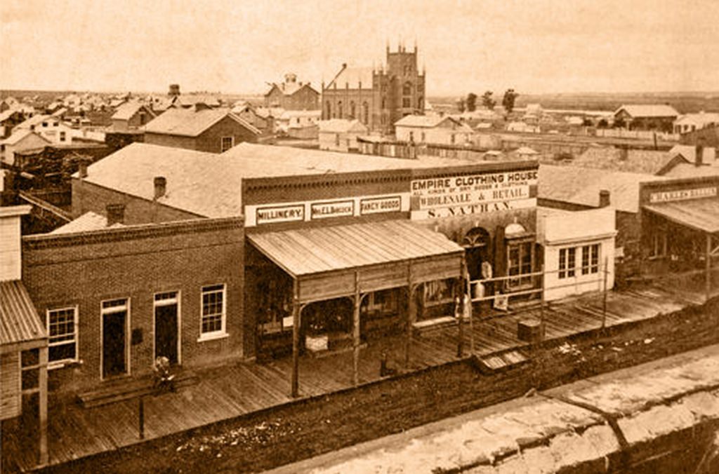 #12 Early Denver Street Scene, 1867