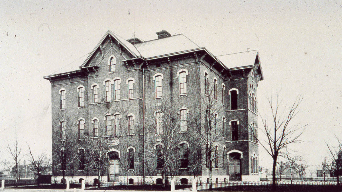 #6 Douglas Elementary School, photograph, 1889