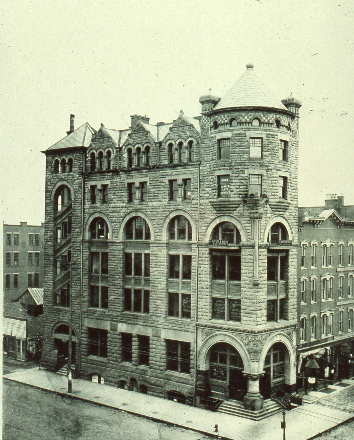 #12 King Building photograph, 1889
