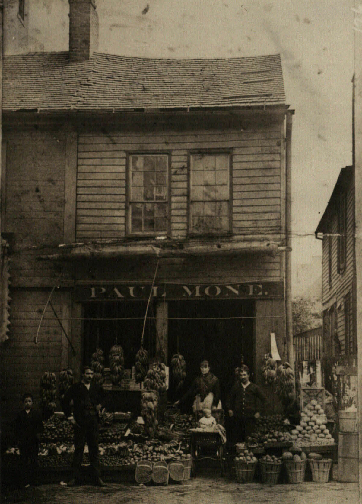 #58 Paul Mone Grocery photograph, 1881