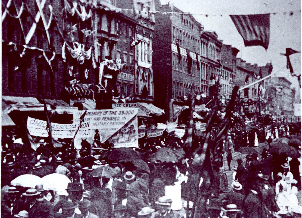 #64 Grand Army of the Republic parade, 1888