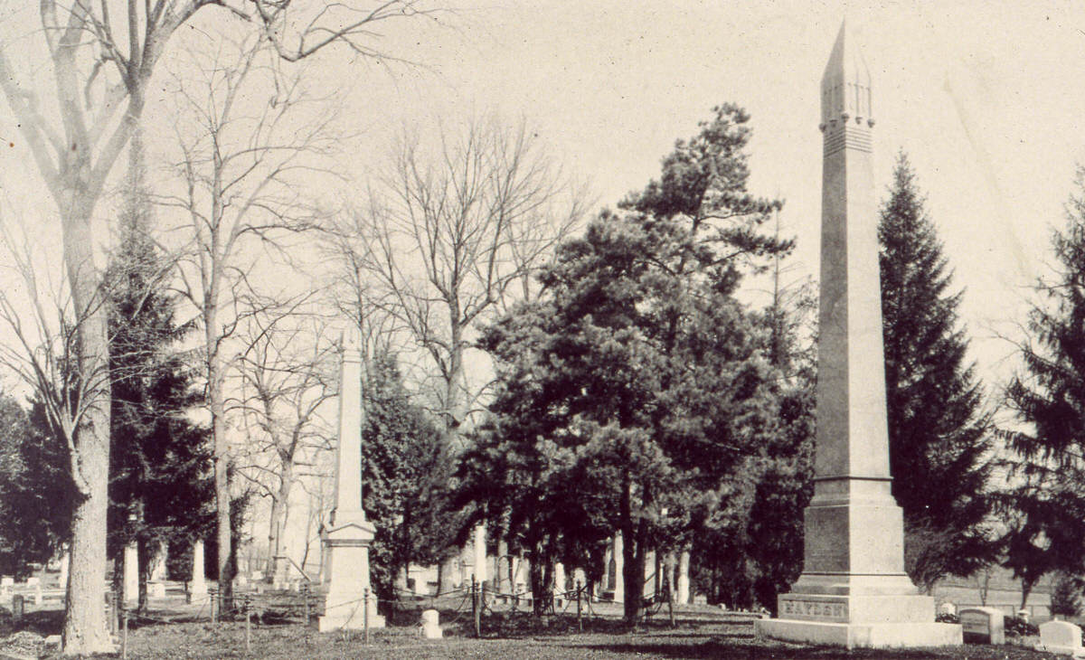 #80 Greenlawn Cemetery photograph, 1889