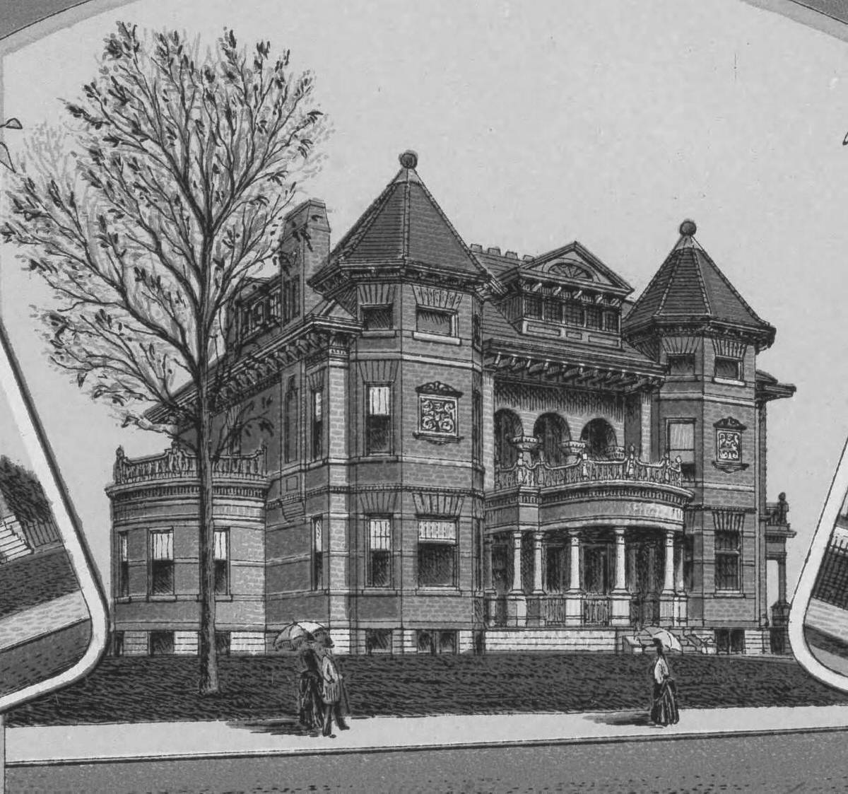 #51 Edward Denmead house, 1885