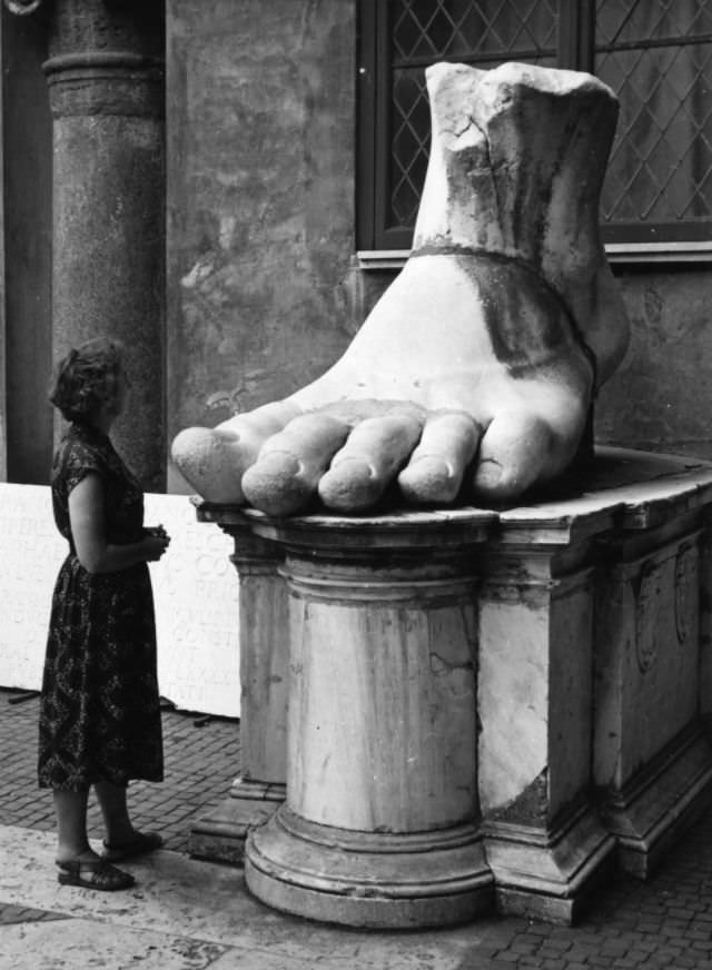 #11 Fragment of the colossal statue of Constantine the Great, Palazzo dei Conservatori, Rome