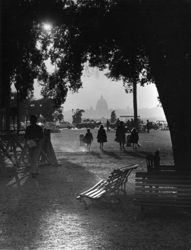 #27 Pincio gardens overlooking Rome