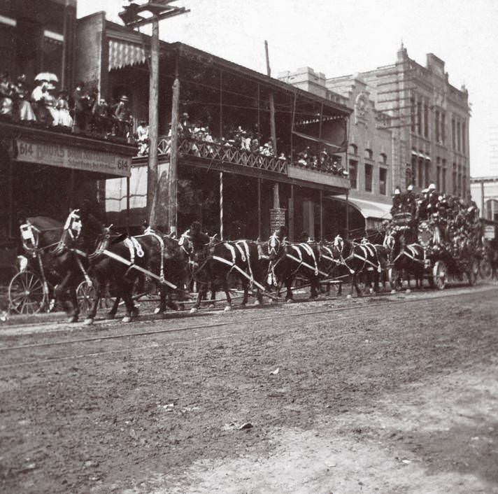 #114 Fort Worth Parade, 1895