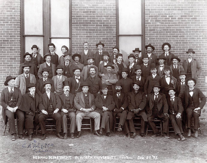 Fort Worth University Medical Department, 1895