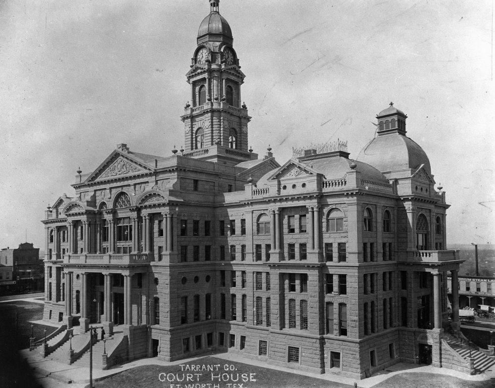 #6 Tarrant County courthouse, Fort Worth, Texas, 1896
