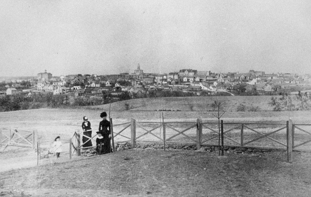 #19 Earliest Fort Worth, Texas skyline, 1884