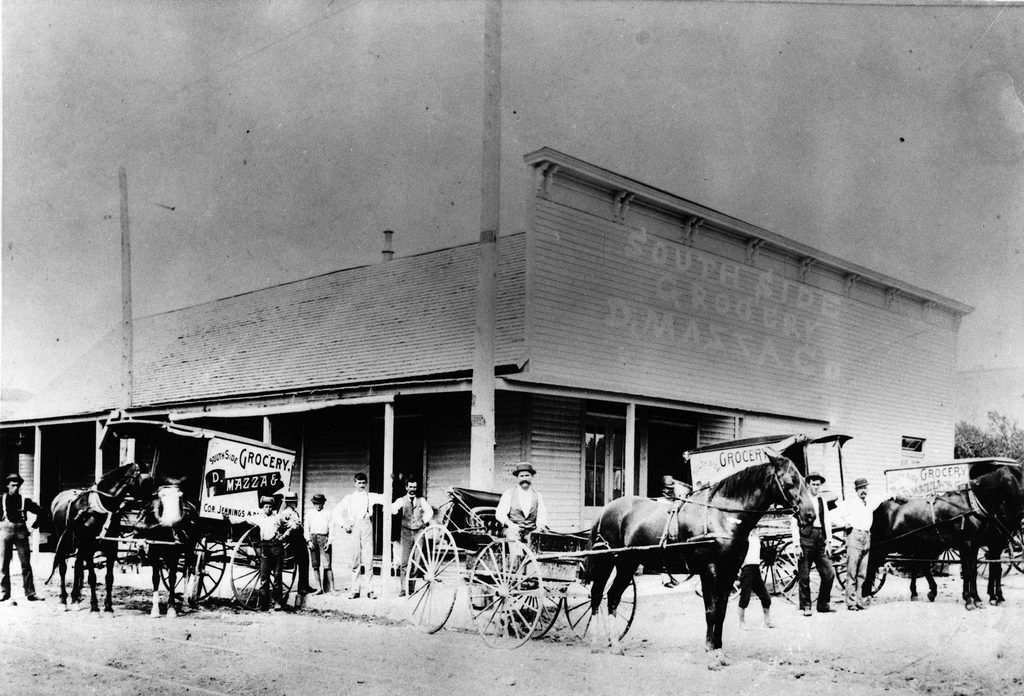 #56 Southside Grocery, Fort Worth, Texas, 1880
