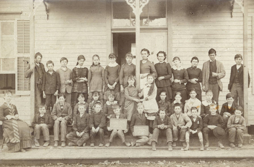 #31 Clara Burnham’s Elementary School Class, 1883