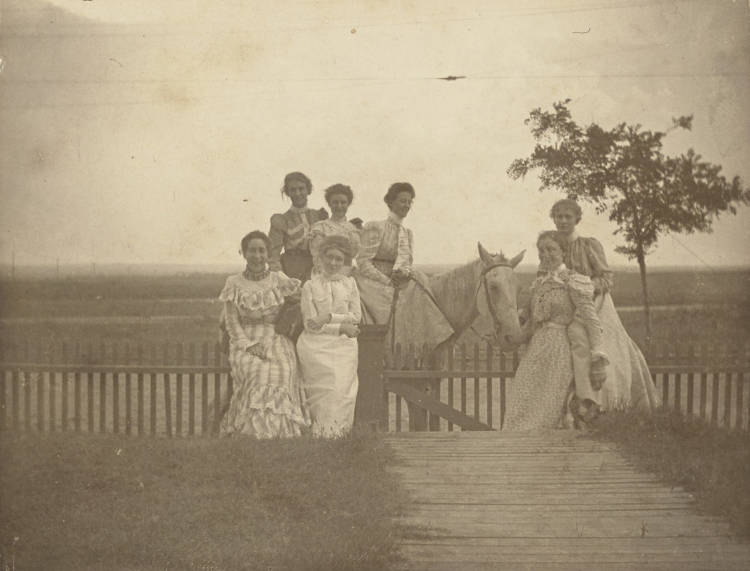 #45 Women with Horse, 1895