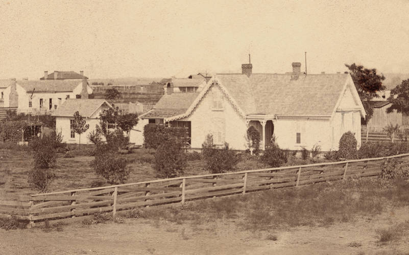 #51 Homes of Dr. E.J. Beall and Captain J.C. Terrell, 1875
