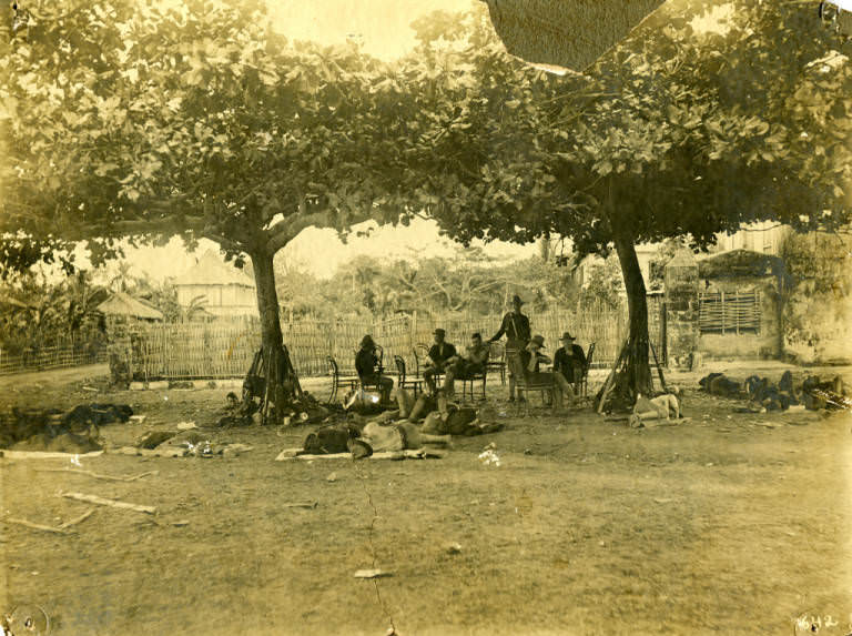 #90 Troops at Rest, 1899