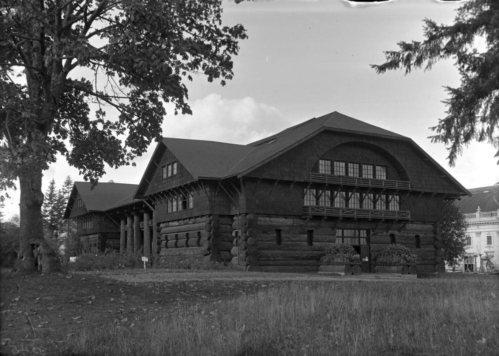 #12 An unusually highly detailed look at the Forestry Building, ca. 1910.