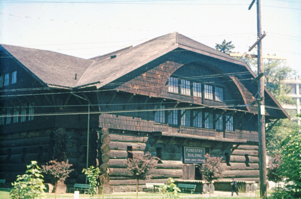 #17 A photo by A.O. Biggerstaff made in the year of the Oregon Centennial, in 1959, just a few years before the catastrophic fire.