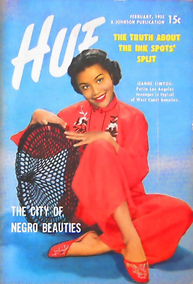 #16 Jeanne Limyou, Hue magazine, February 1955