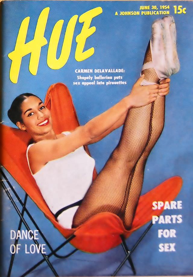 #2 Ballerina Carmen DeLavallade, Hue magazine, June 30, 1954