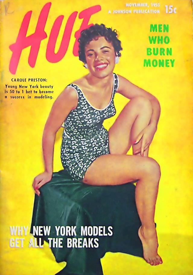 #20 Why New York Models Like Carole Preston Get All the Breaks, Hue magazine, November 1955
