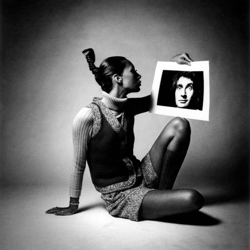 #35 Marisa Berenson and Jeanloup, Vogue, October 1968