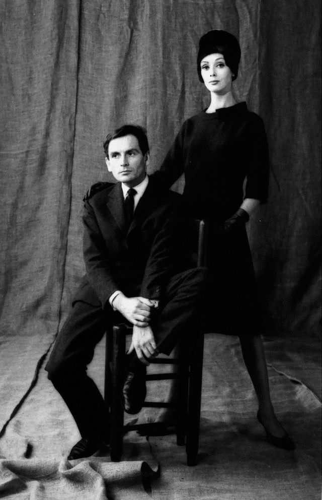 #5 Pierre Cardin and Ina Balke, 1960