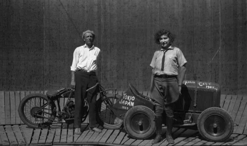 #10 Lillian La France: The First female Motorcycle Stunt Rider from the 1930s #10 Sports