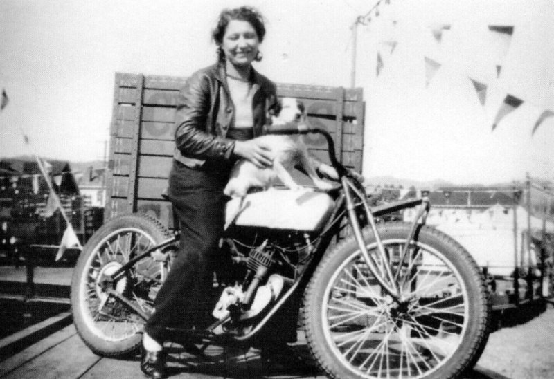 Lillian La France: The First female Motorcycle Stunt Rider from the 1930s Sports