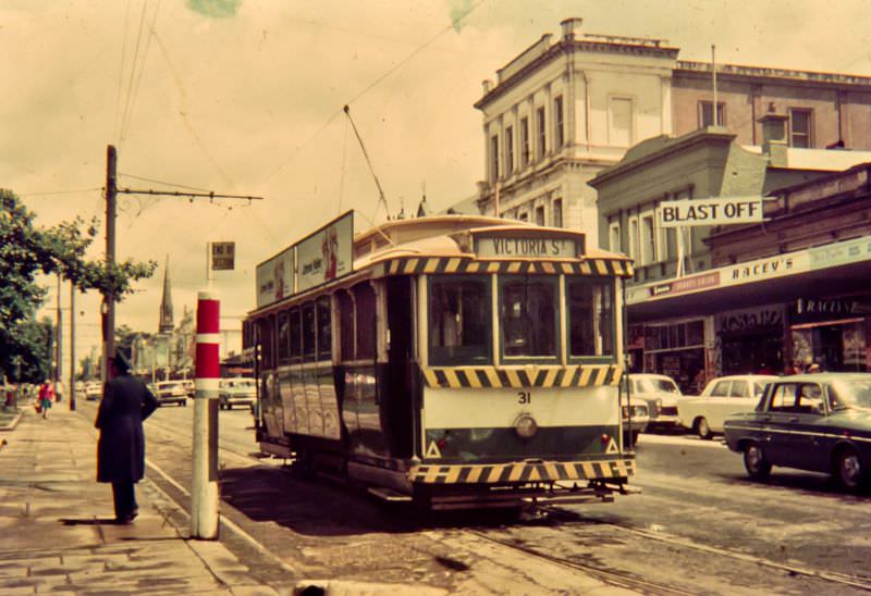 #3 Melbourne tram, 1970