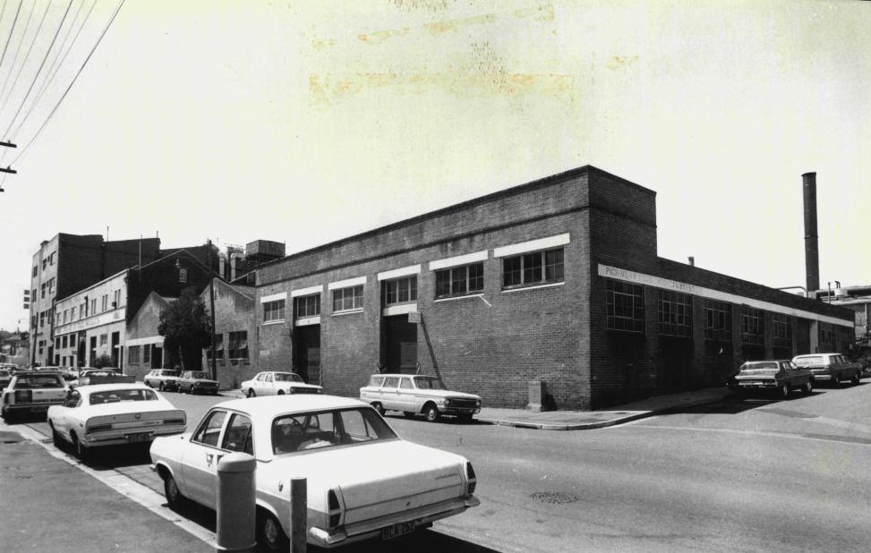 #52 P.M.U. Factory in Alice St., Newtown, 1976