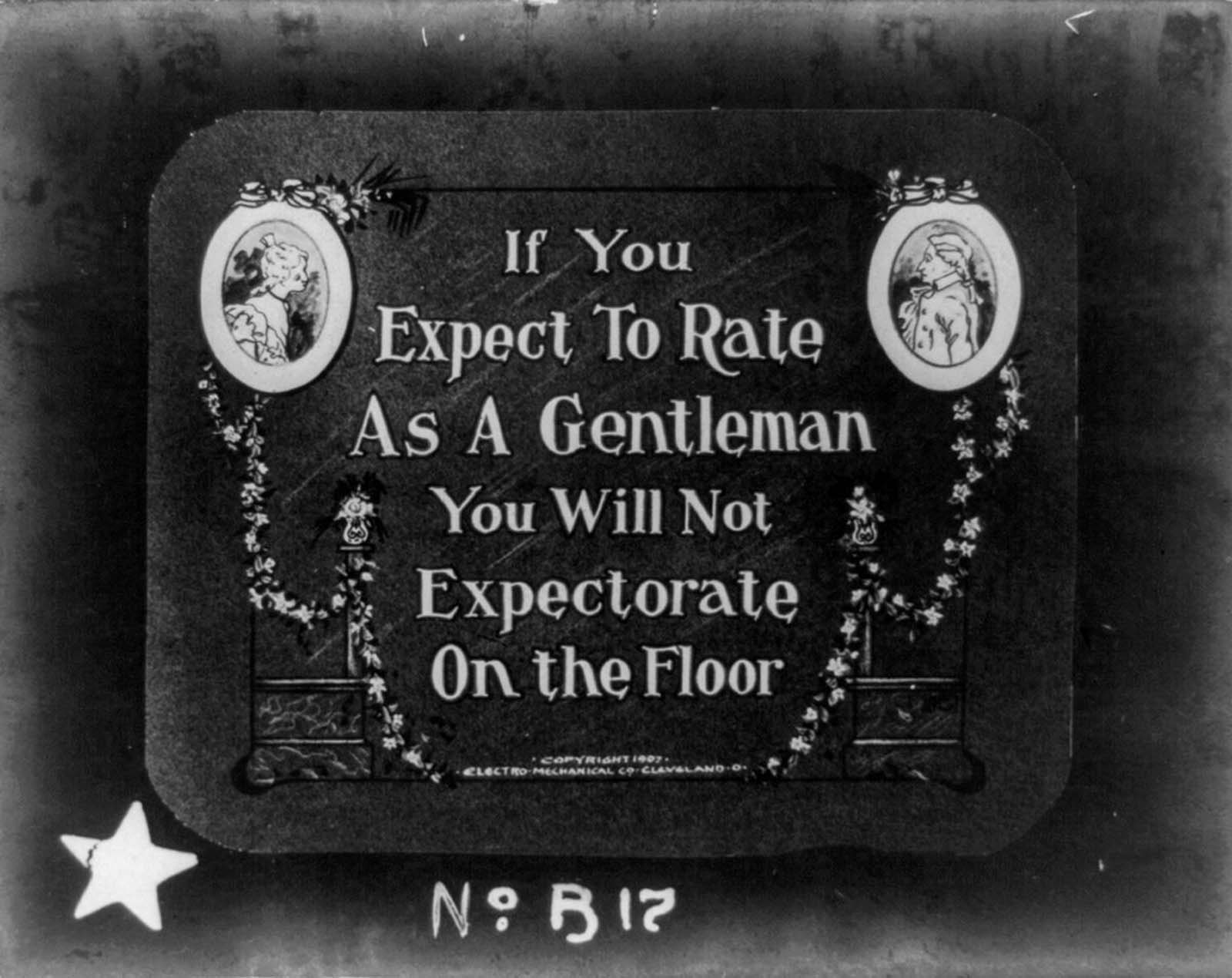 #3  Bizarre Rules and etiquette from the 1910s that early Movie-goers had to follow #3 Movies & TV
