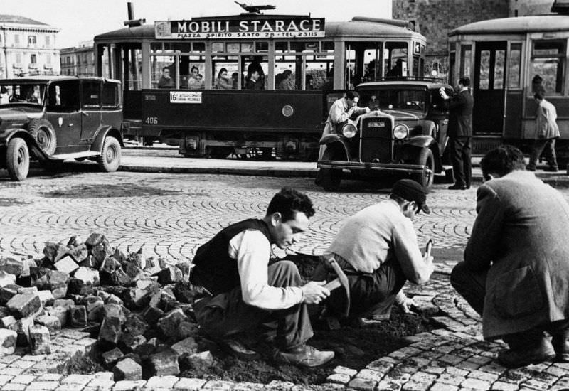 #4 Flooring pavement.