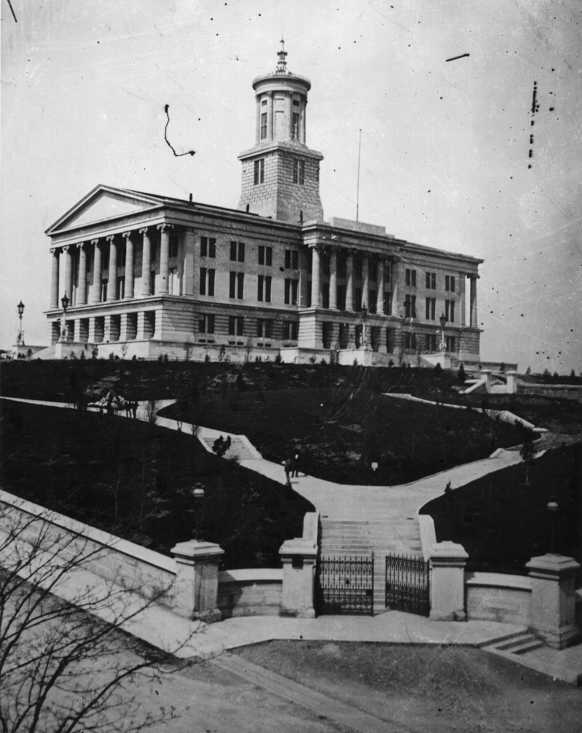 #39 Eaton Depot, rear view, 1862