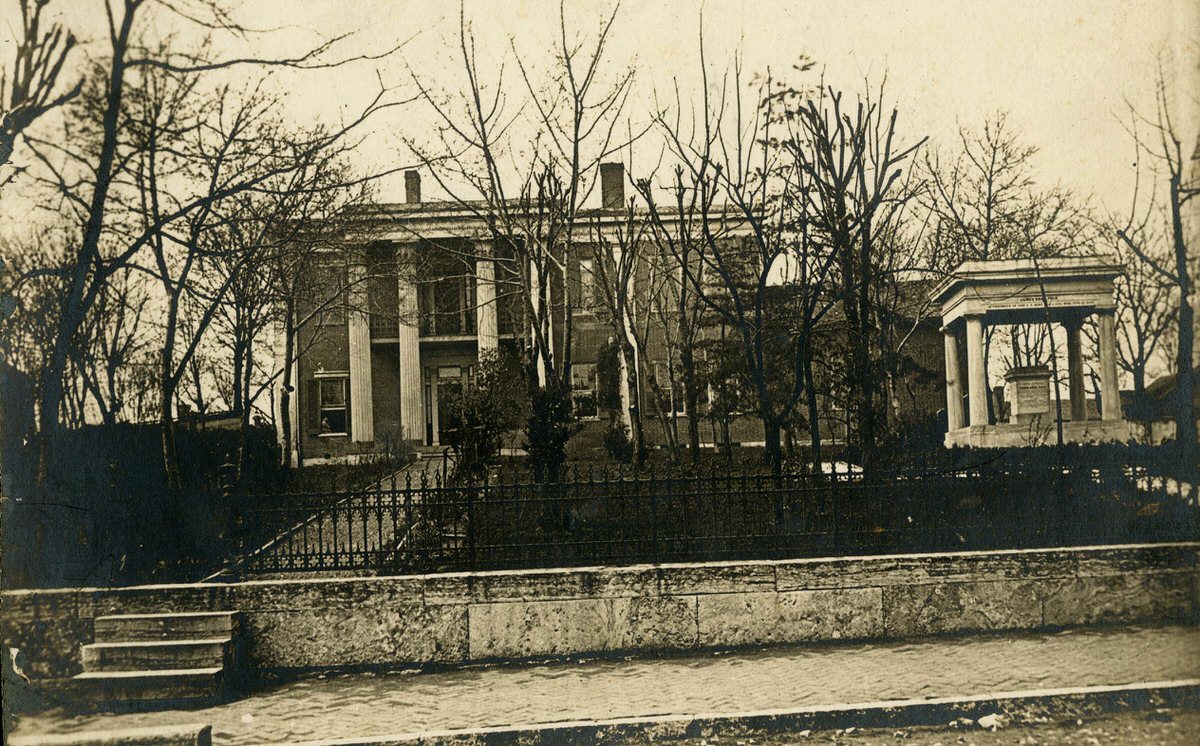 #44 Home and tomb of James K. Polk, 1890s
