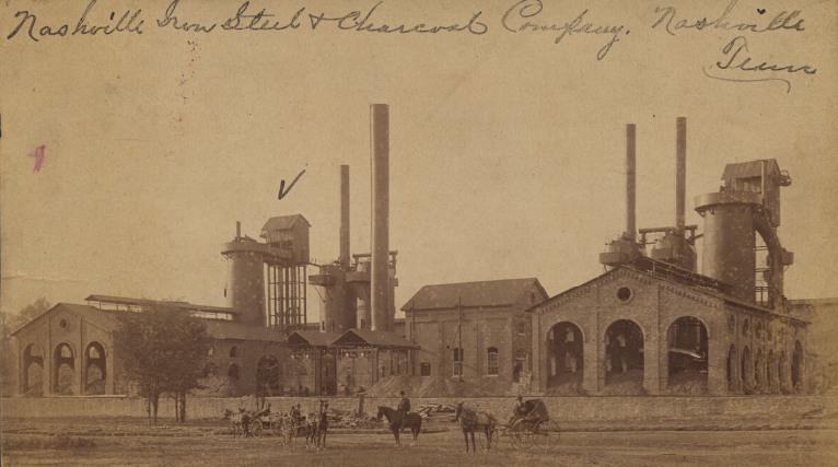 #51 Photograph of Nashville Iron, Steel & Charcoal Company, 1887