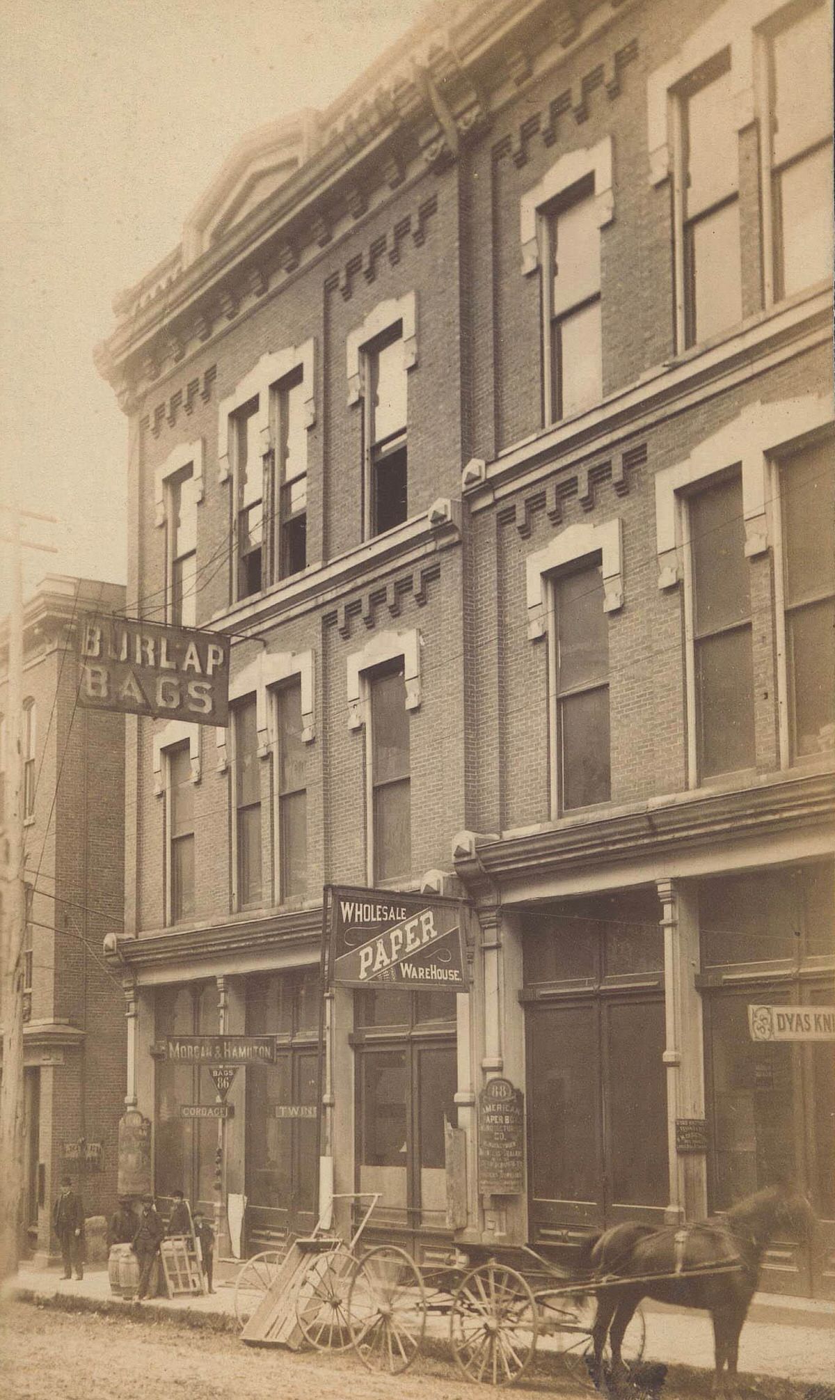 #11 Morgan & Hamilton and American Paper Box Manufacturing Company, 1885