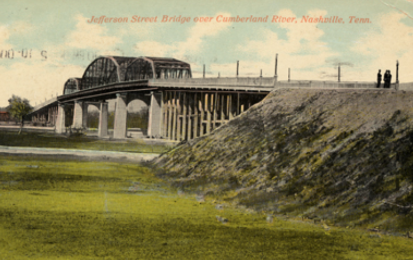 #47 Jefferson Street Bridge over Cumberland River, Nashville, 1911