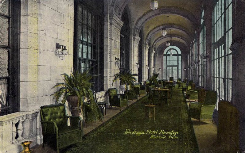 #62 The Loggia, Hotel Hermitage, Nashville, 1913