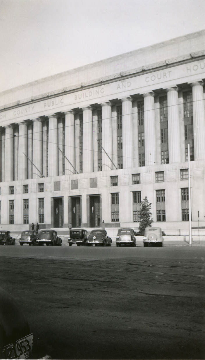 #48 Davidson County Courthouse, Nashville, Tennessee, 1938