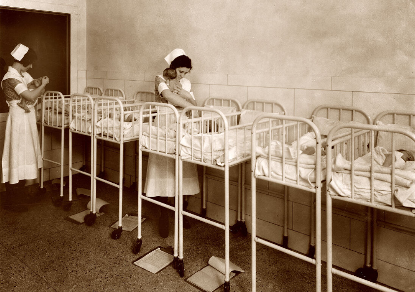 #83 Photograph of General Hospital Nursery in Nashville, Tennessee, 1930
