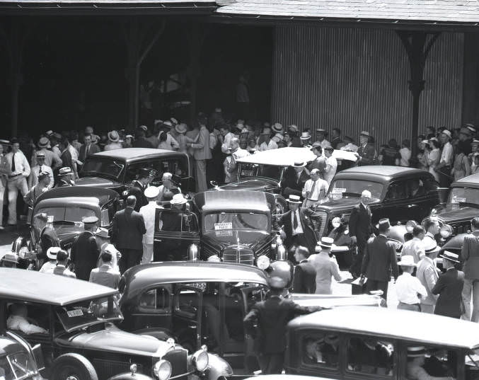 #91 President Franklin D. Roosevelt in Nashville for funeral of Joseph W. Byrns, 1936